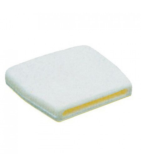 Capuchon terminal p. latte 18x2 mm -