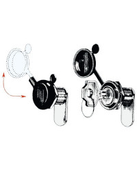 Serrure batteuse - 25 mm