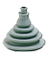 Soufflet passe-câbles caoutchouc - Ø 70 mm perçage - gris