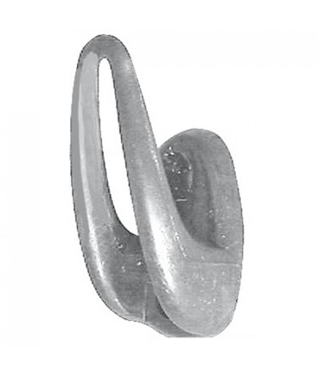 Crochet vêtements nylon 55x24 mm -