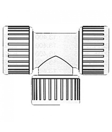 Tee 90° Hydrofix-Système femelle 15 mm -