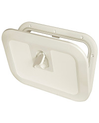 Trappe d'inspection à ras RAL 9001 520 x 465 mm -