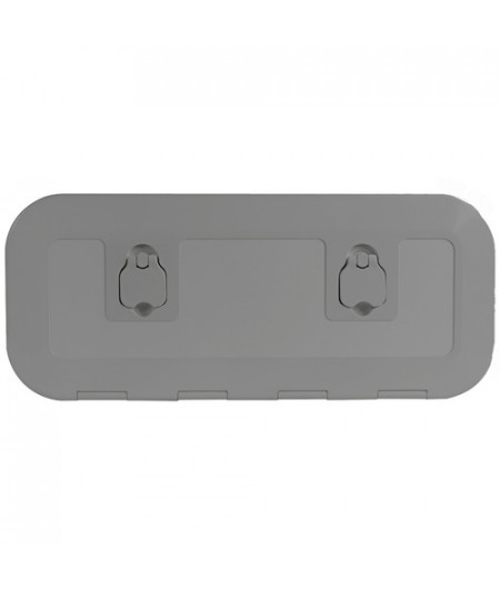 Trappe d'inspection à ras RAL 7042 600 x 250 mm -