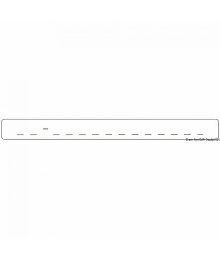 Plaque CE identification bateaux 140x13 mm -
