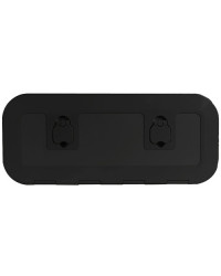 Trappe d'inspection à ras noir 600 x 250 mm -