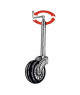 Roue jockey réglable 35 mm -