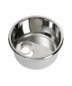 Evier rond inox poli miroir 285x180 mm -