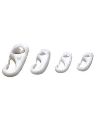 Crochet mousqueton en nylon pour sandow - 8 mm