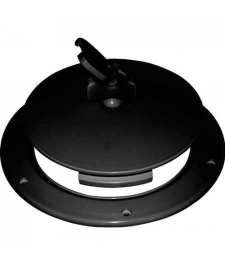 Trappe inspection avec couvercle noir 265 x 215mm noir -