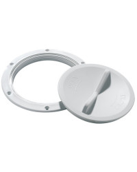 Trappe de visite avec poignée - Ø 145 mm - blanc