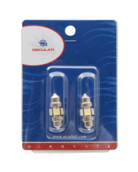 2 Ampoule LED fusée 31 mm 3000 K -