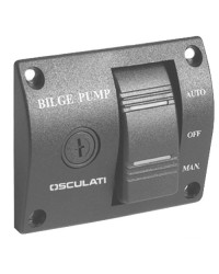 Interrupteur de côntrole universel p.pompes de cale 12/24V -