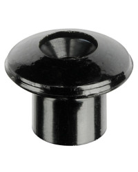 Bouton de capote - champignon - noir - Boite de 100