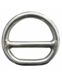 Anneau demi-rond à barette 5x45 mm -