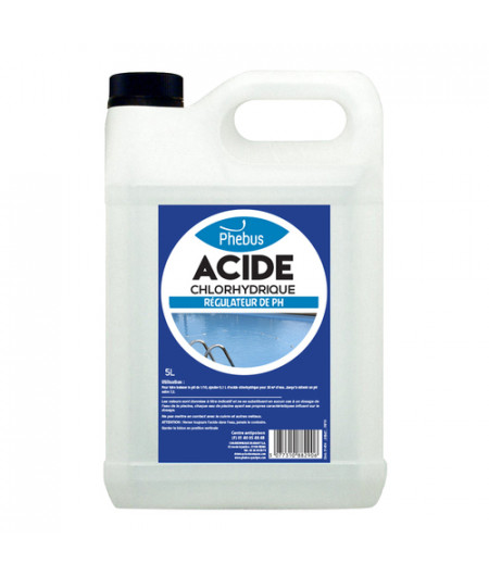 Acide chlorhydrique 23% - 5 litres