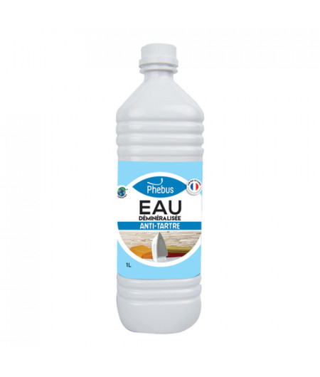 Eau déminéralisée - 1 litre