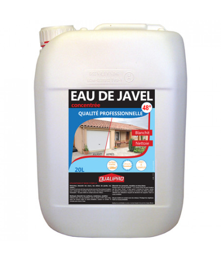 Eau de Javel concentrée à 48° (13.5%) - 20 litres