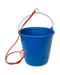 Seau avec anse à oeil - 10 litres - avec bout 1.5 M