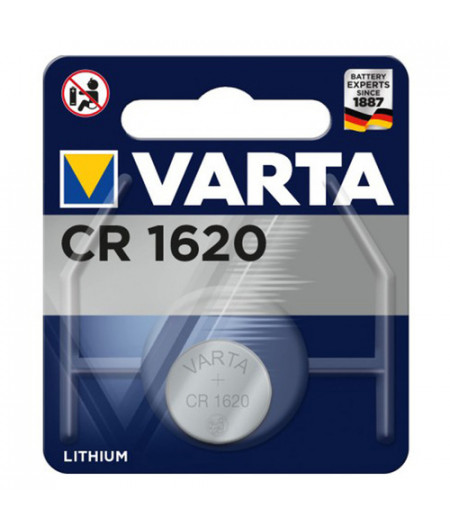 Pile bouton - lithium - CR1620 - En blister