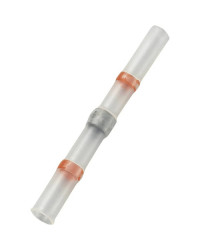 Manchon thermo-soudable - 0.5 à 1.5  mm² - Rouge - Boite de 25