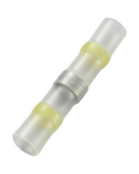 Manchon thermo-soudable - 3 à 6 mm² - Jaune - Boite de 25