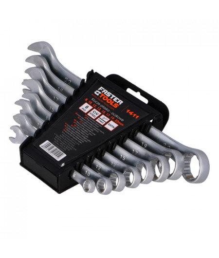 Jeu de clés mixtes - 8 pièces - En blister