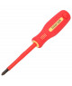 Tournevis Pozidriv isolé - PZ1x80 - En blister