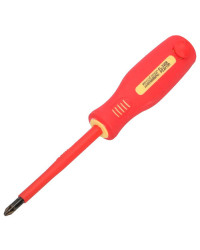 Tournevis Pozidriv isolé - PZ2x100 - En blister