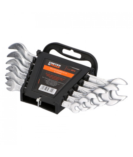 Jeu de clés plate - 6 pièces - En blister