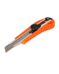 Cutter avec guide métallique - 18 mm - En blister