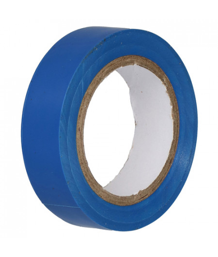 Ruban isolant 15 mm x 10 m - bleu
