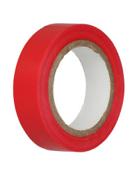 Ruban isolant 15 mm x 10 m - rouge