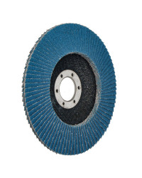 Disque à lamelle spécial inox - 125 mm - grain 40 - En blister