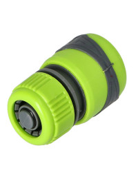 Raccord automatique Soft Touch avec stop - 13 mm - 1/2'' - En blister