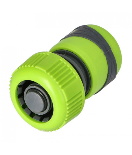 Raccord automatique Soft Touch avec stop - 19 mm - 3/4'' - En blister