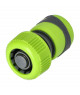 Raccord automatique Soft Touch avec stop - 19 mm - 3/4'' - En blister