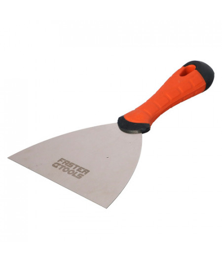 Lame à enduire inox - 150 mm - En blister