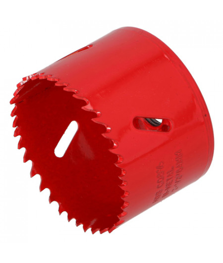 Scie cloche bi-métal HSS 8% cobalt - Ø 60 x 34 mm - En blister