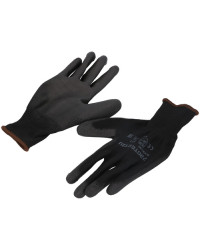 Gants de manutention légère - noir - T10 - En blister