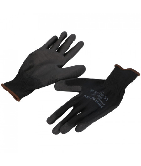 Gants de manutention légère - noir - T10 - En blister