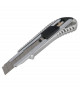 Cutter aluminium à guide métallique - 18 mm - En blister