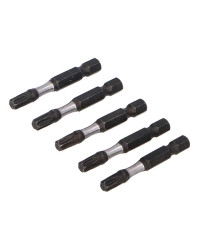 Embout de vissage impact - Torx - T15 - Blister de 5