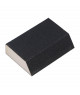 Eponge abrasive 4 faces trapézoïdale - grain 80 - En blister