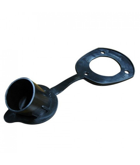 Bouchon de rechange pour porte-canne ABS à encastrer - blanc
