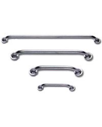 Main-courante inox sur platine - 800 mm