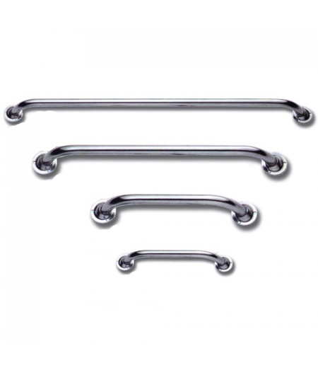 Main-courante inox sur platine - 800 mm