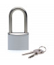 Cadenas chrome avec anse inox longue - 50 mm