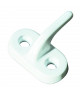 Crochet pour filoir en nylon - blanc