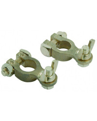 Cosses de batterie acier galvanisé - la paire