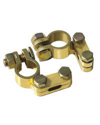 Cosses de batterie montage direct - la paire - laiton